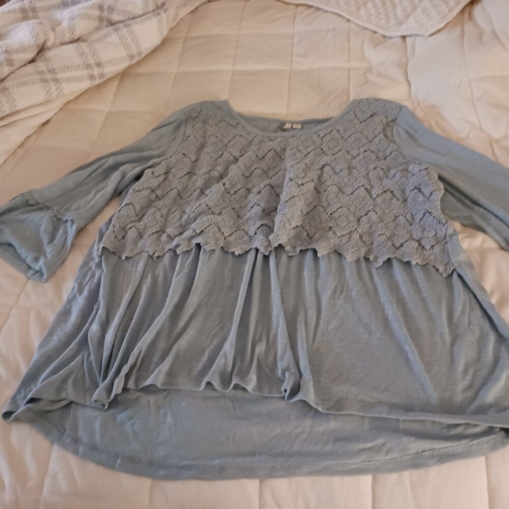 Cute Blue Top from Cato size XL
